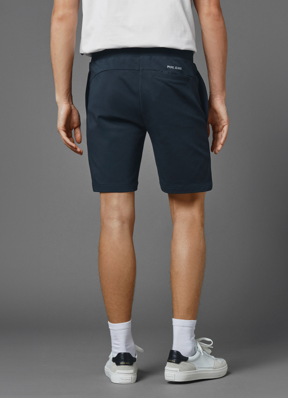Red Bull Racing X Pepe Jeans Cotton Sweat Stretch Shorts, , large image number 3