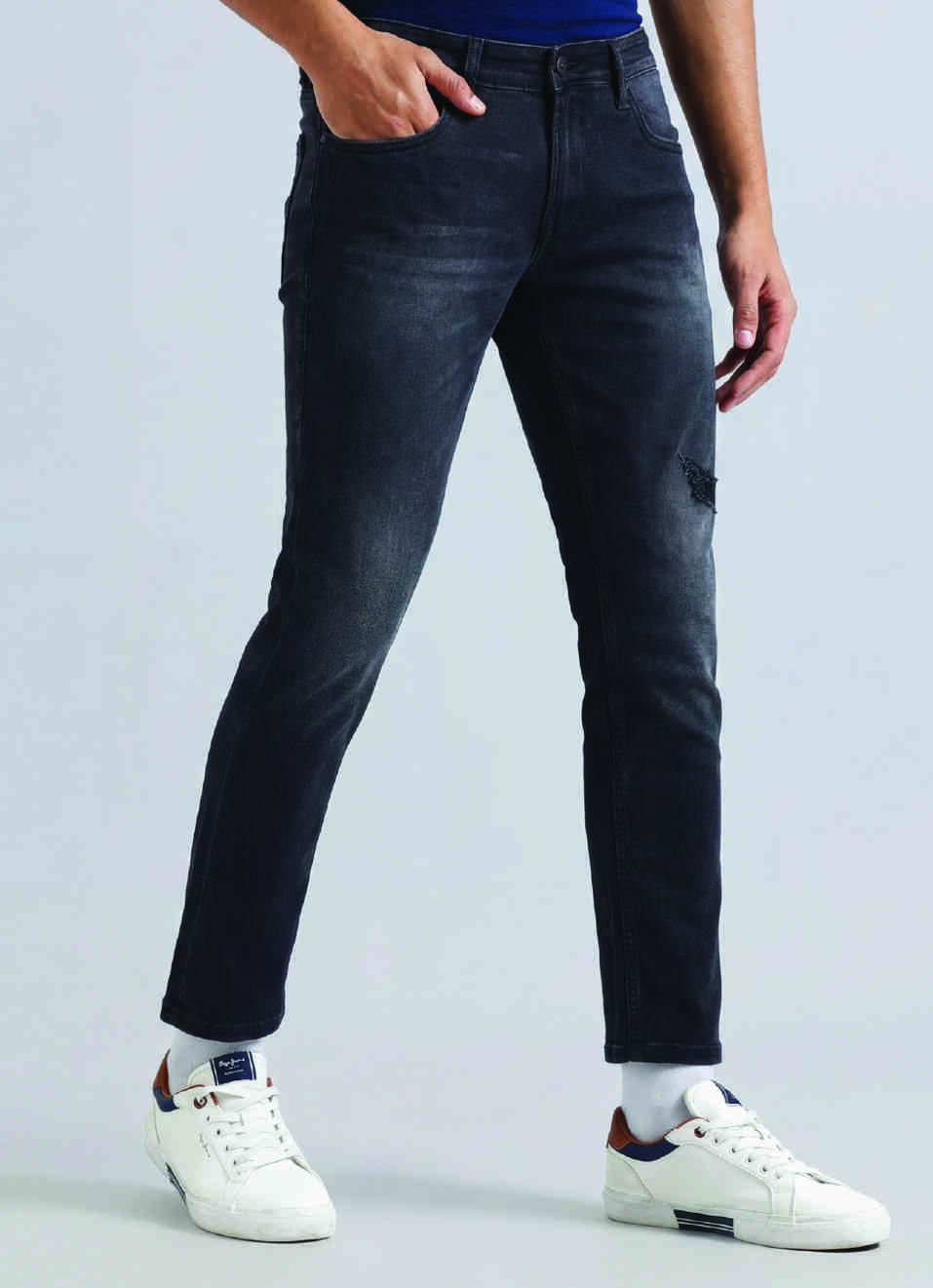 Oliver Black Mid Waist Ankle Jeans, , large image number 0