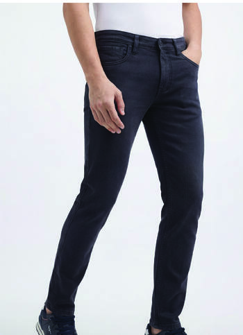 Men Grey Slim Tapered Fit Low Rise Jeans 