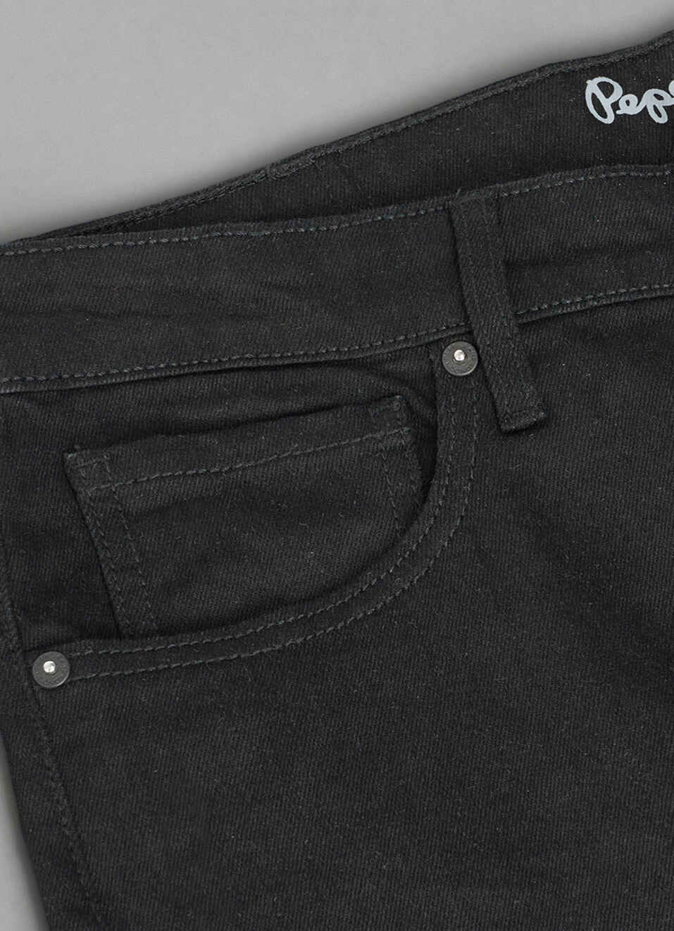 Men Black Mid Rise Straight Fit Jeans, , large image number 5