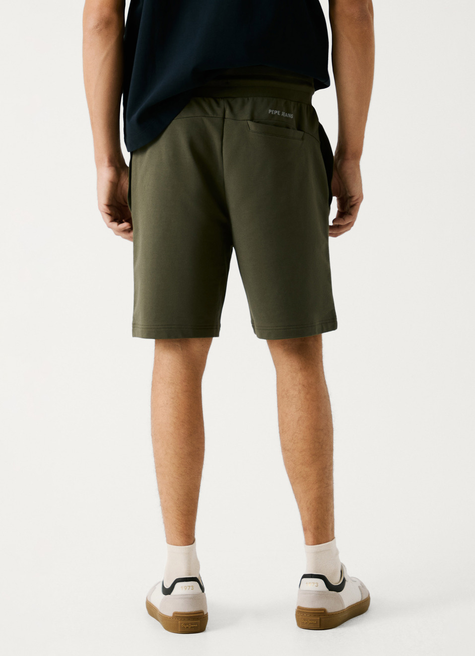 Red Bull Racing X Pepe Jeans Cotton Sweat Stretch Shorts, , large image number 2
