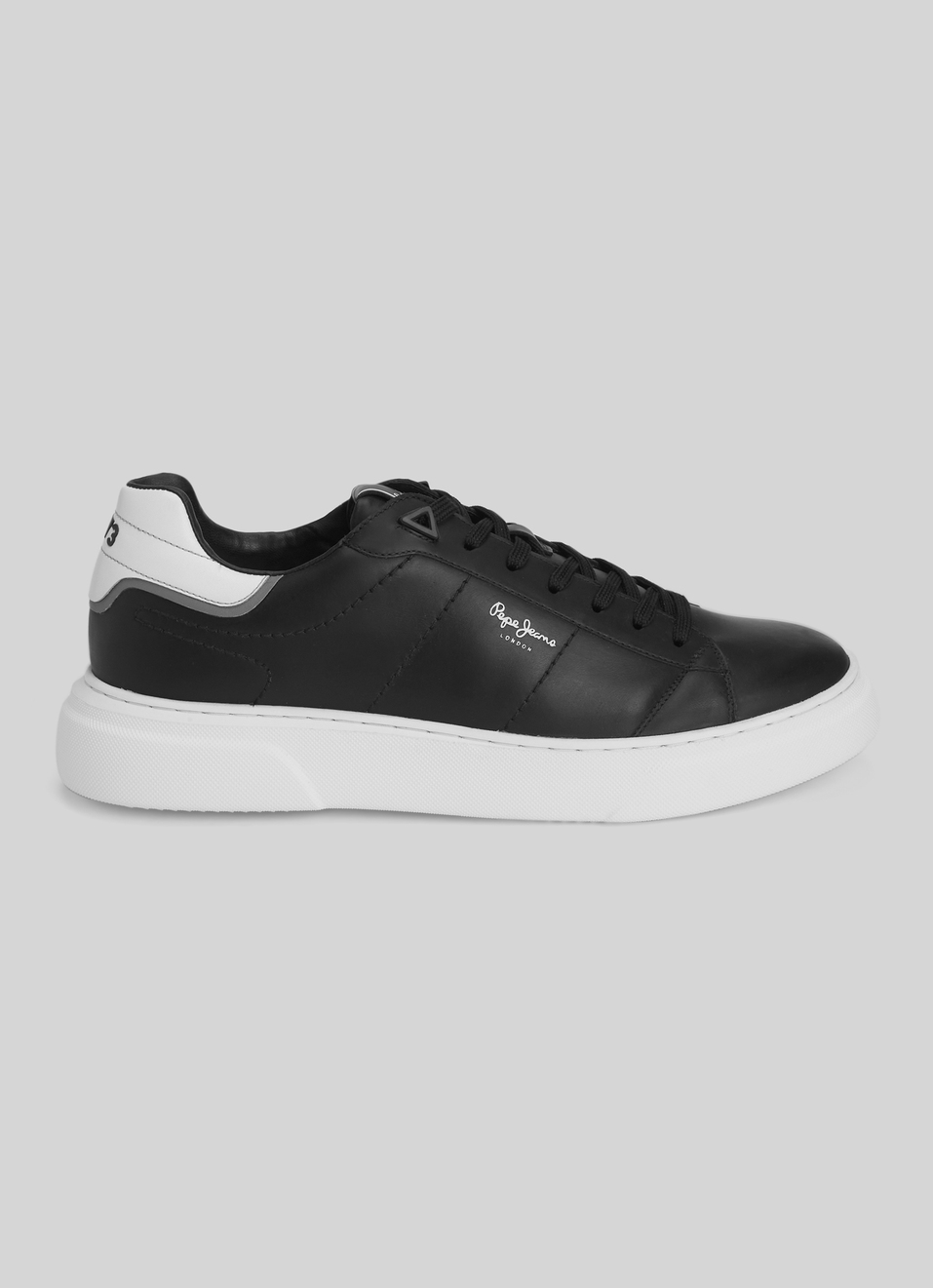 Eaton Basic Black Lightweight Eva Outsole  Sneakers, , large image number 5