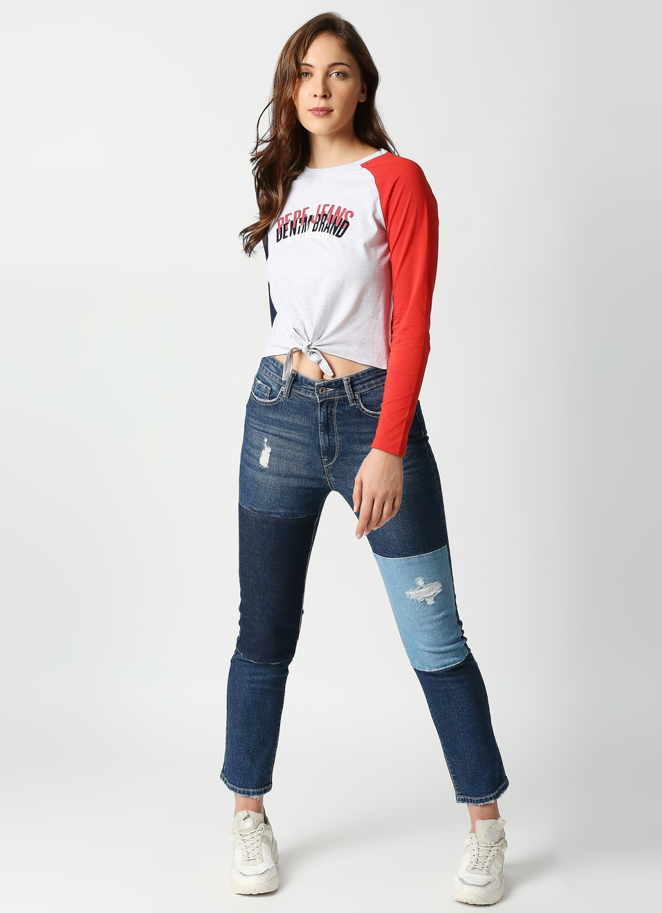 Elsie Colour Block T-Shirt, , large image number 5
