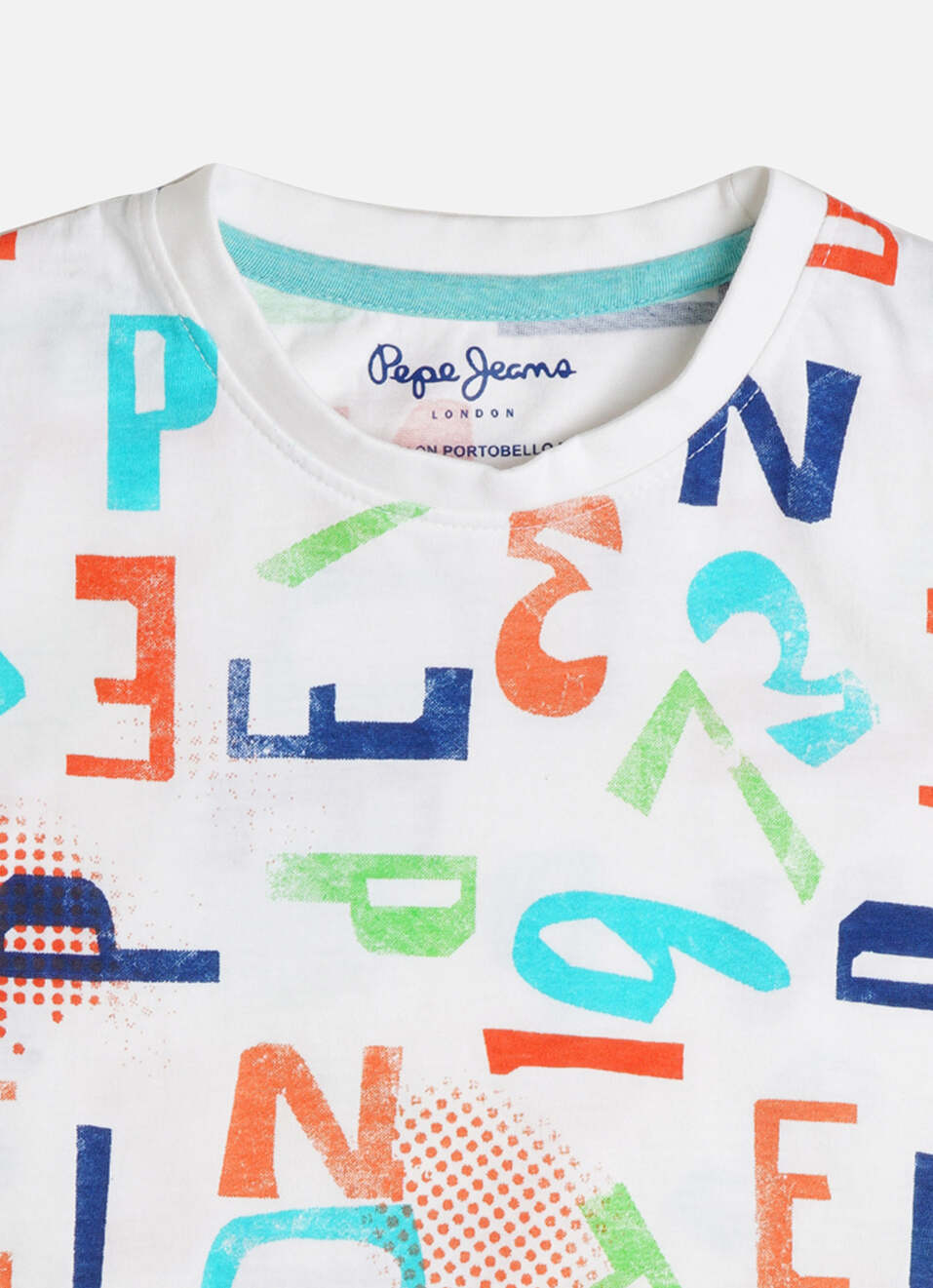 Boys White Typographic Print Short Sleeve T-shirt, , large image number 2