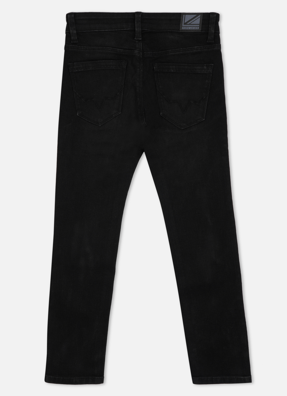 Boys Black Rivet Mid Rise Slim Fit Jeans, , large image number 1