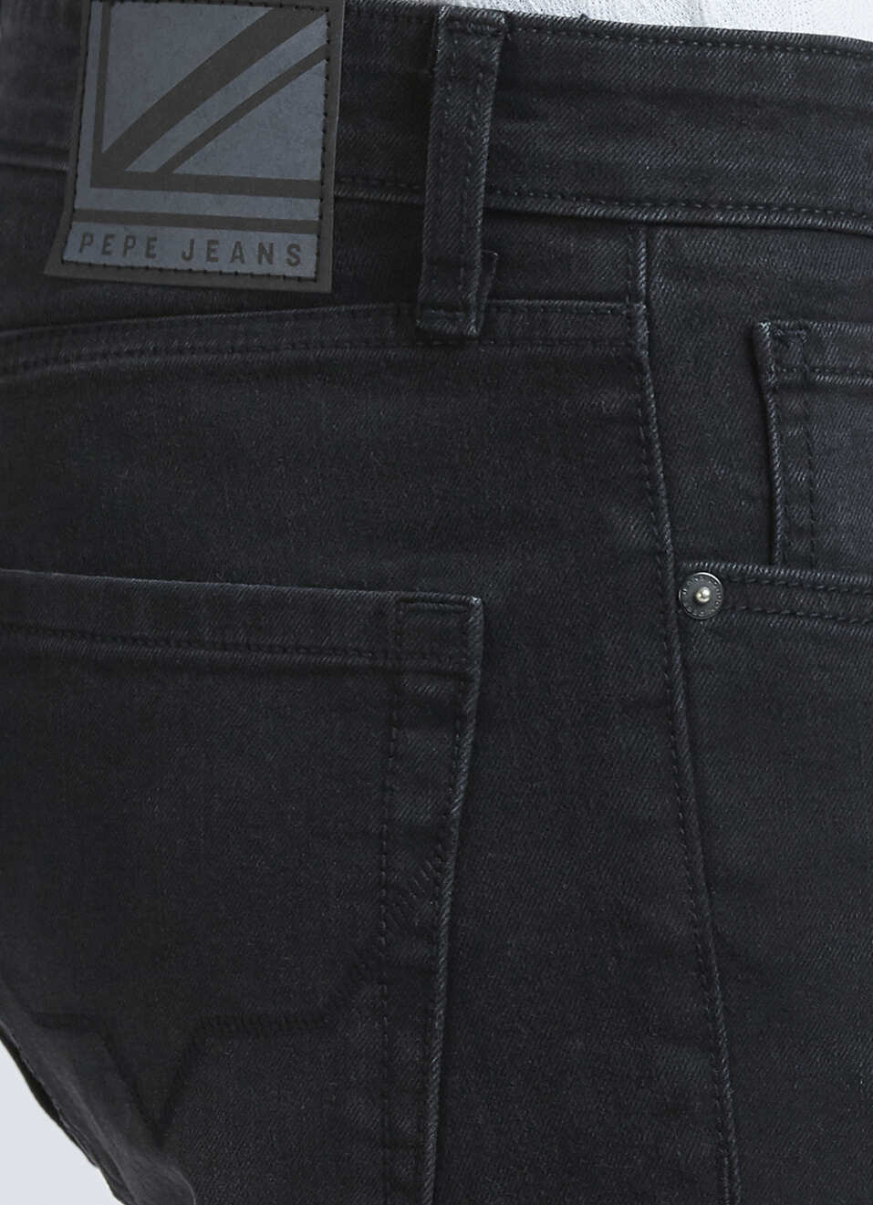 Vapour Black Mid Rise Slim Jeans, , large image number 4