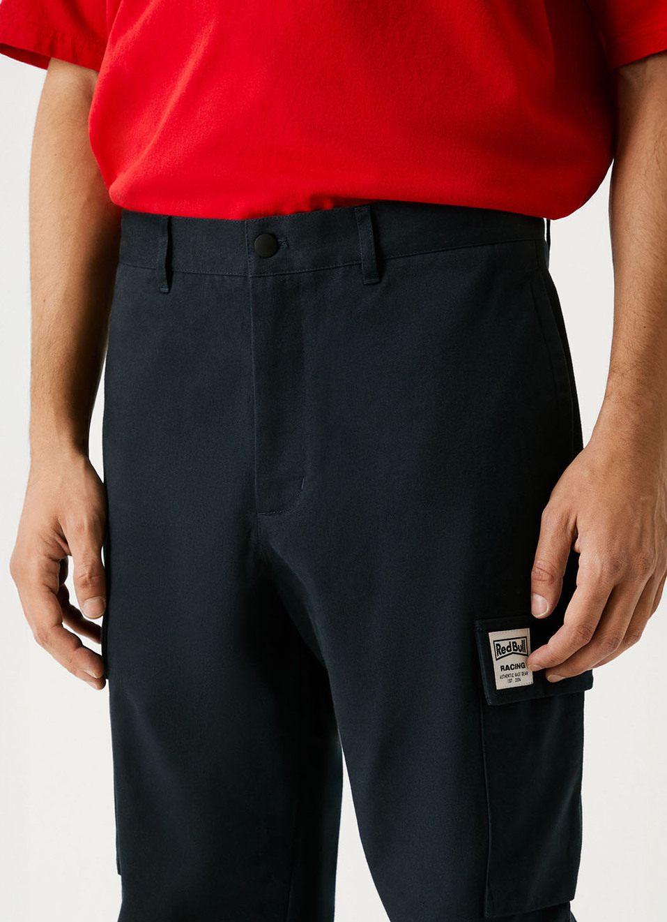 Red Bull Racing X Pepe Jeans Cotton Cargo Trousers, , large image number 4