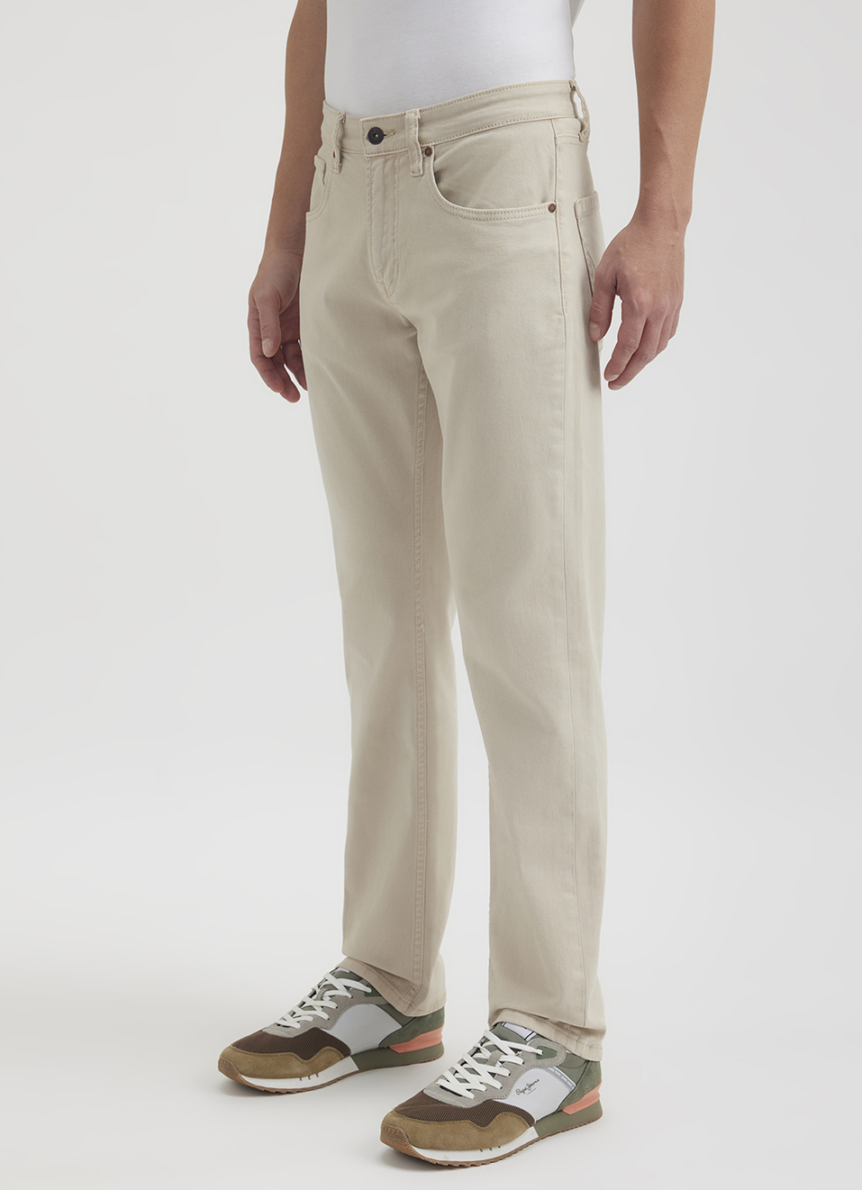 Women Pink Mid Rise Cargo Pants, , large image number 5