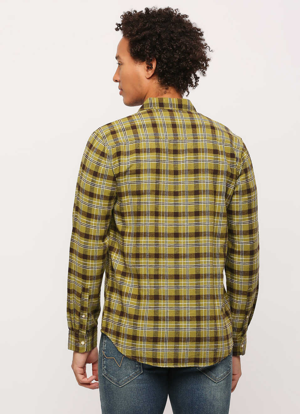 Green Checks Long Sleeve Shirt, , large image number 2