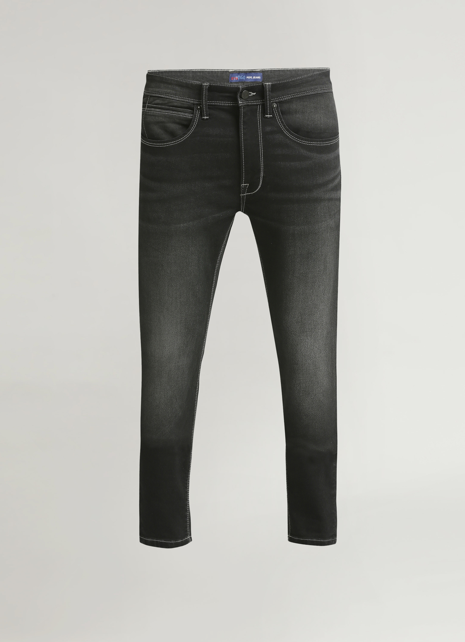 Chinox Black Mid Rise Ankle Gymindigo Jeans, , large image number 6