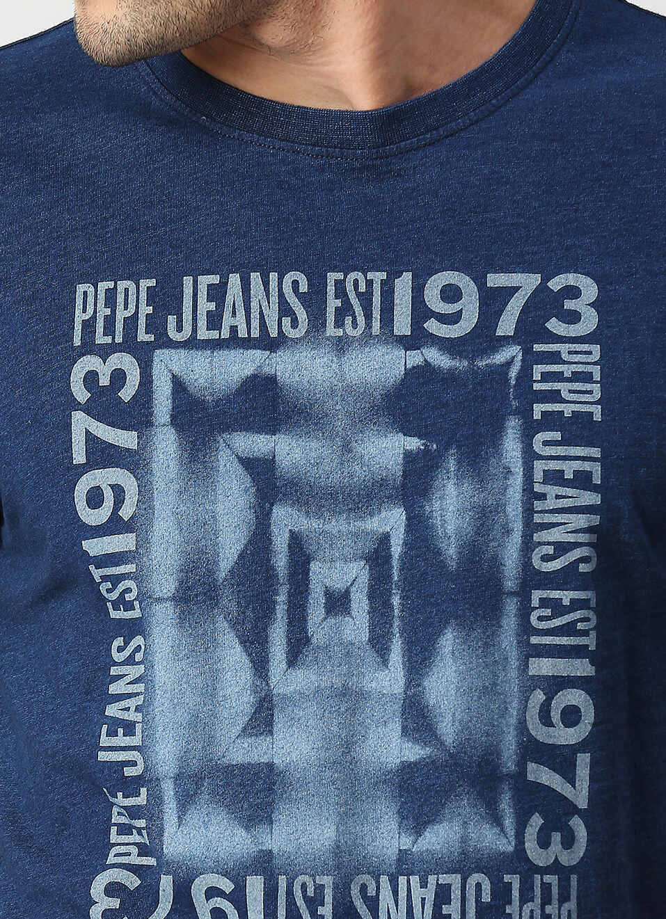 KINGSTON Heritage indigo tee, , large image number 4