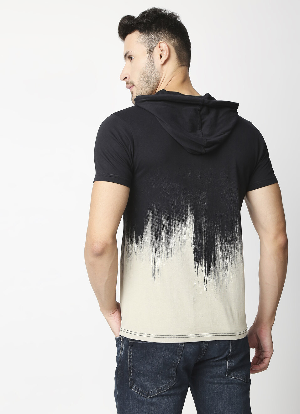 Firebrat Ombre Hooded Tee, , large image number 2