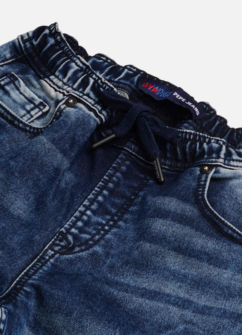 Boys Archie Blue Mid Rise Regular Fit Jeans, , large image number 3