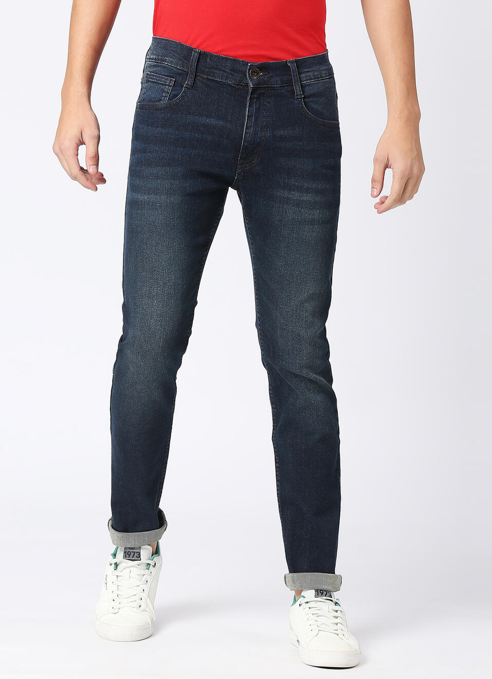 Vapour Low Rise Tapered Jeans, , large image number 6