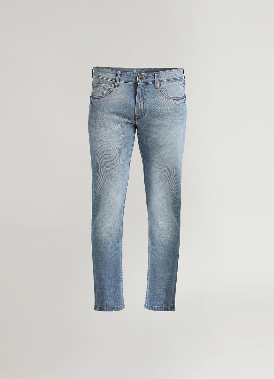 Vapour Light Blue Mid Rise Slim Fit Jeans, , large image number 6