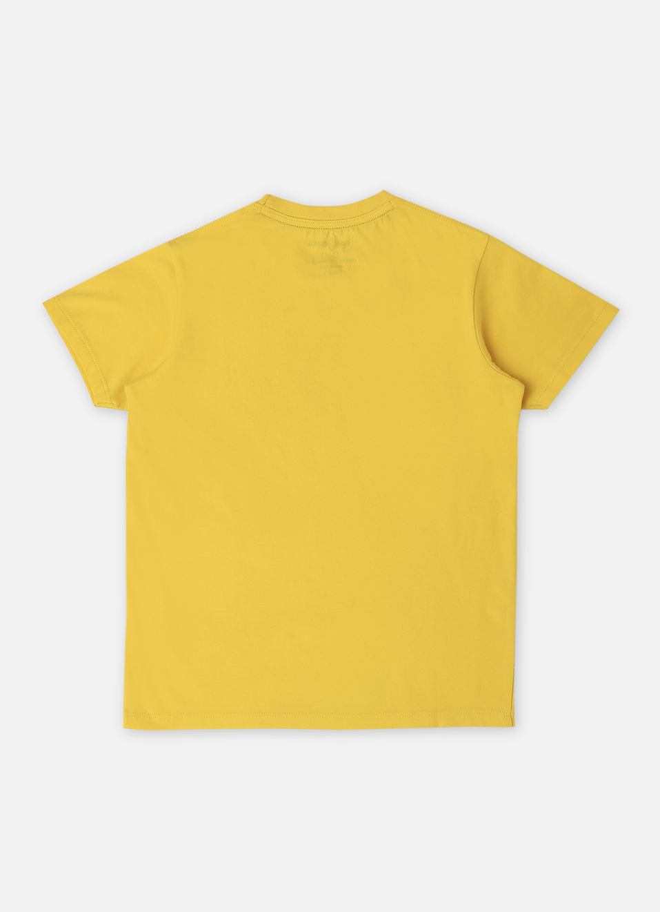 Boys Gold Tropical Print Short Sleeve T-shirt, , large image number 1