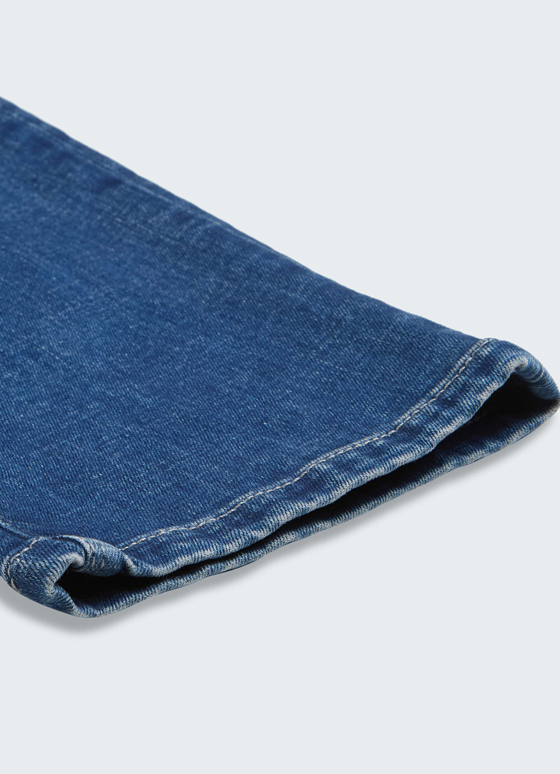 Men Blue Slim Fit Stretchable Jeans, , large image number 8