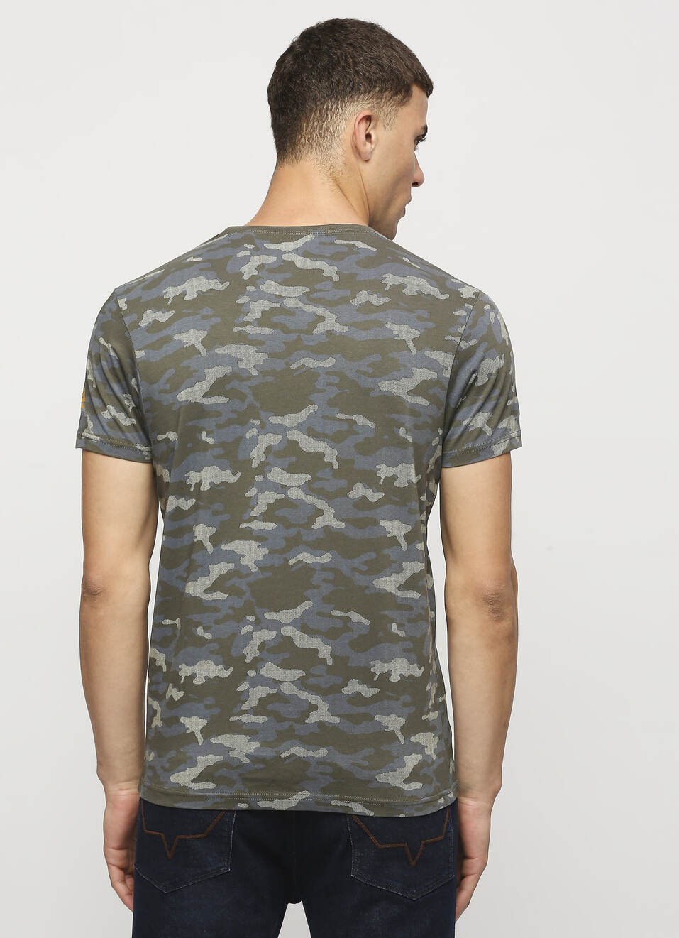 Green All Over Printed Short Sleeve Tee, , large image number 2