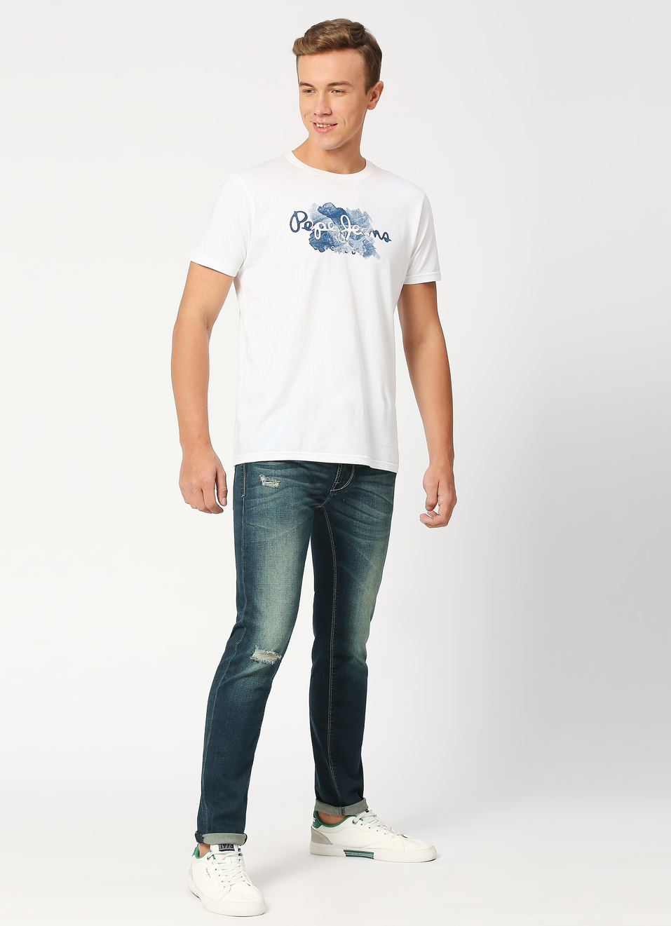 Tapered Vapour Tapered Fit Low Waist Jeans, , large image number 6