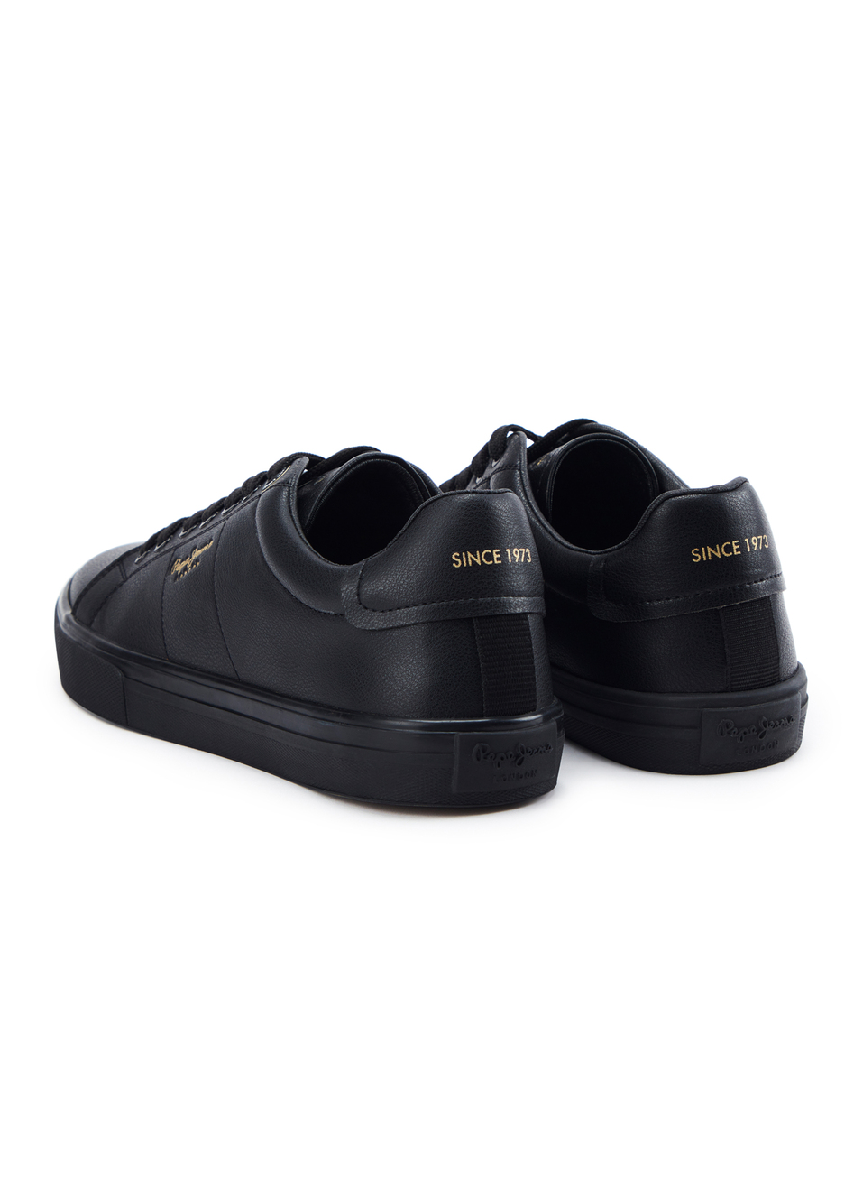 Black Low-cut Anti-skid Cupsole Sneakers, , large image number 3