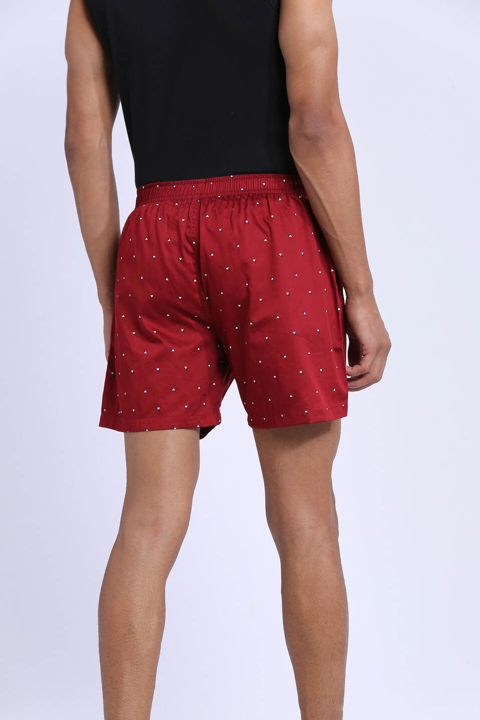 Red Printed Boxers, , large image number 2