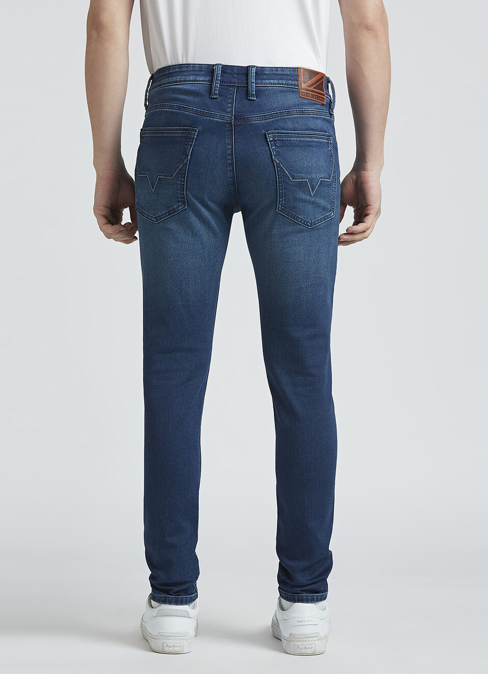 Chinox Blue Mid Waist Gymindigo Jeans, , large image number 3