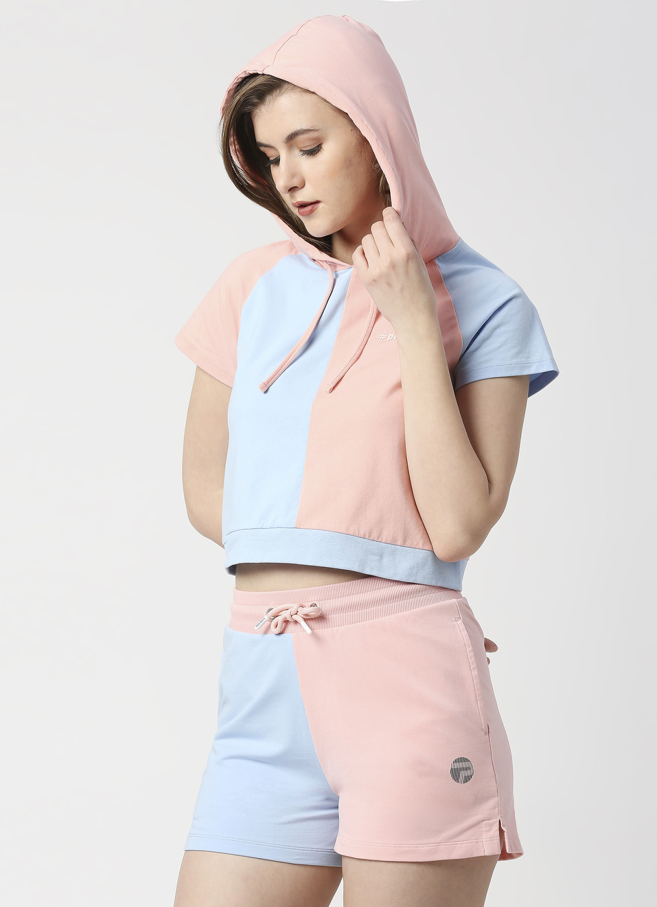 JAIR SR Color block hooded t-shirt, , large image number 3