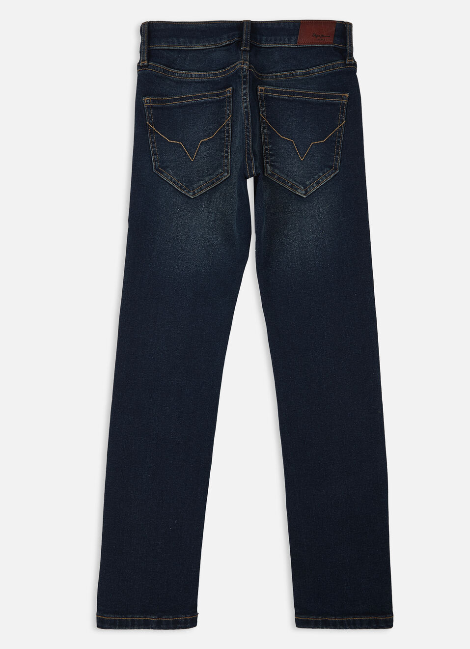 Boys Cashed Blue Mid Rise Slim Jeans, , large image number 1