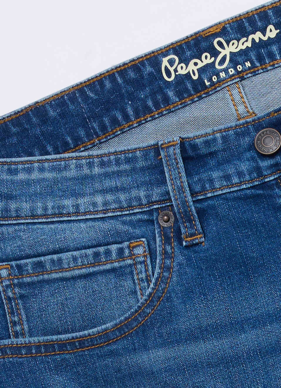 Men Blue Relaxed Straight Fit Mid Rise Stretchable Jeans, , large image number 6
