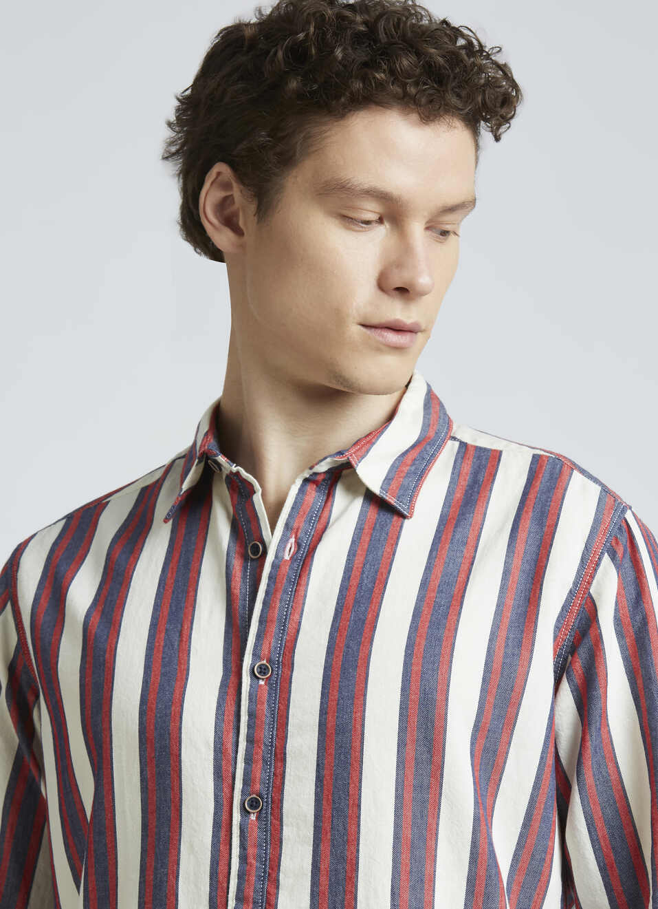 Red Stripes Full Sleeve Shirt, , large image number 4