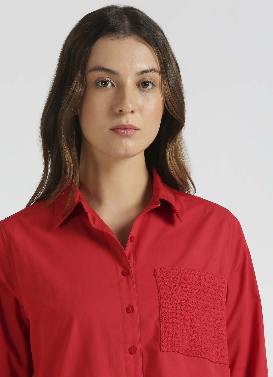 Red Full Sleeve Shirt, , large image number 4