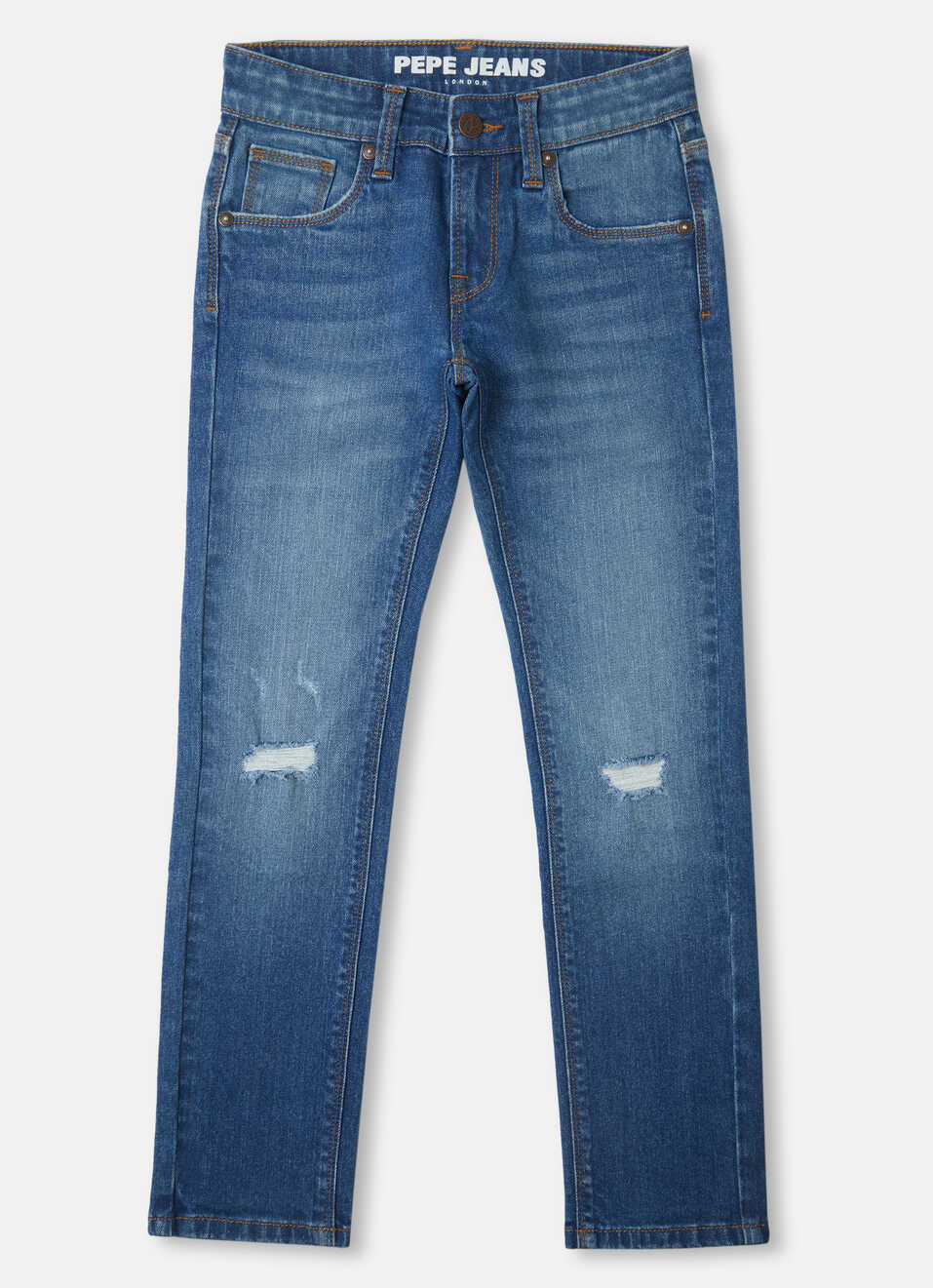 Boys Cash Mid Rise Slim Fit Jeans, , large image number 0