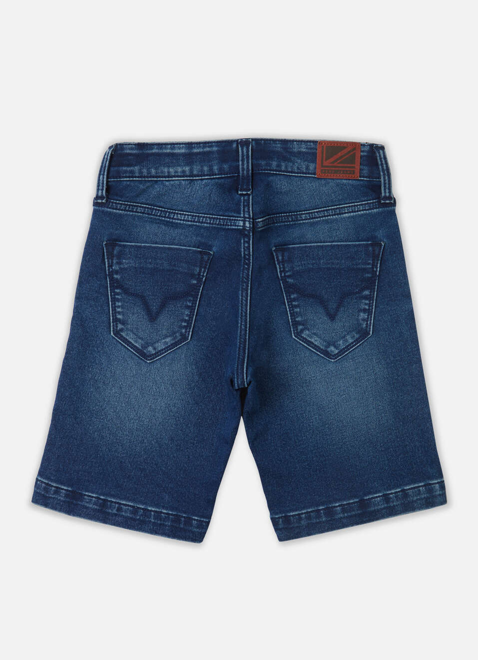 Boys Cash Dark Blue Mid Rise Gymindigo Shorts, , large image number 1