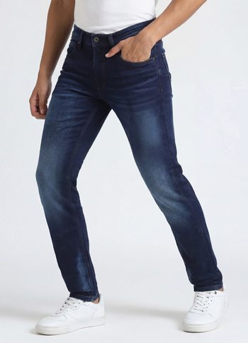 Chinox Blue Mid Waist Gymindigo Jeans
