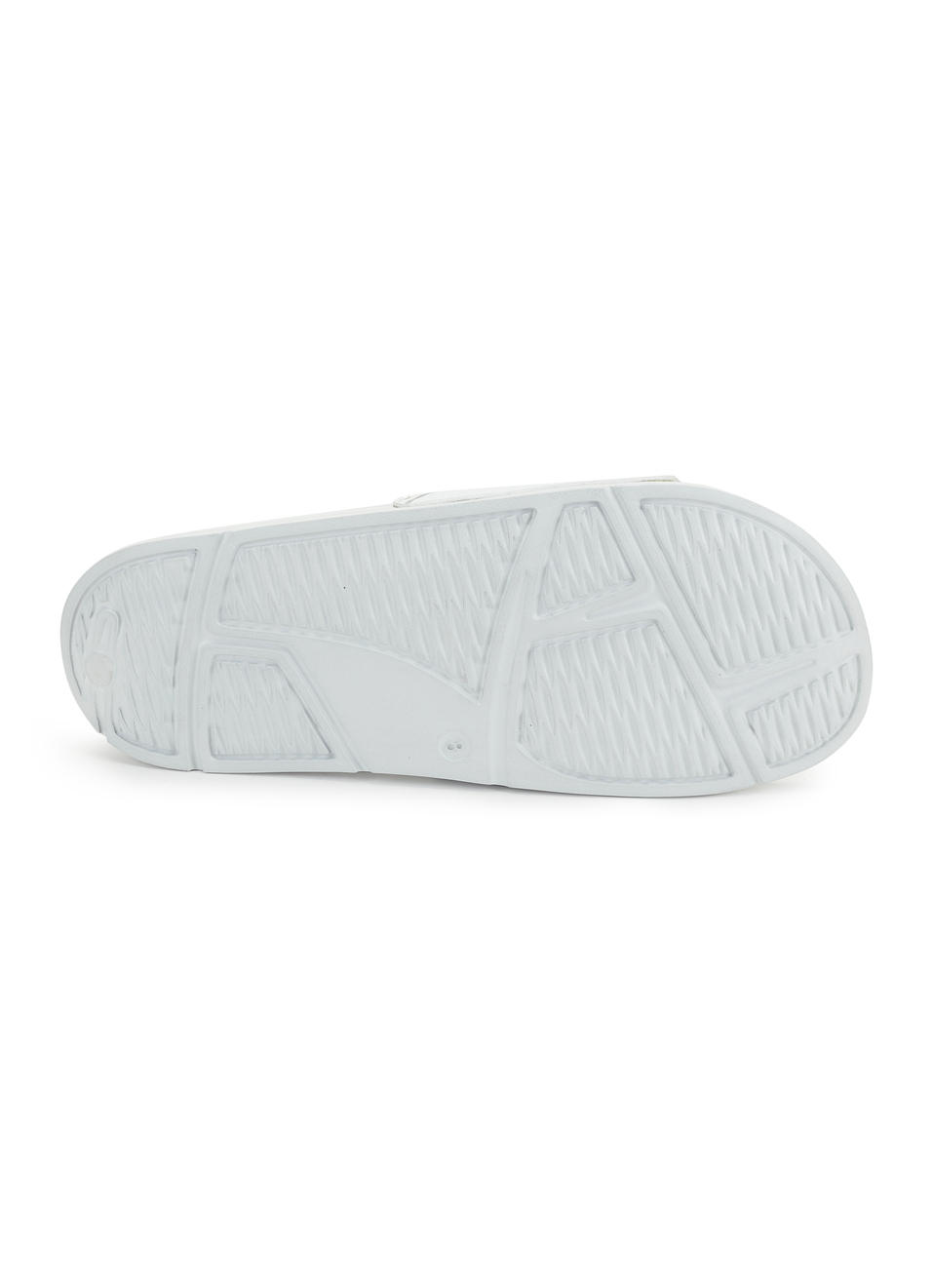 Men Grey Logo Print Anti Skid Sliders, , large image number 6