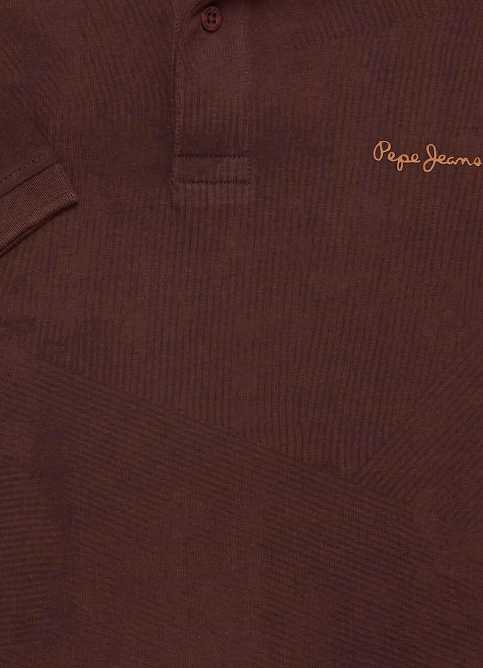 Men Brown Printed Polo Collar T-shirt, , large image number 7
