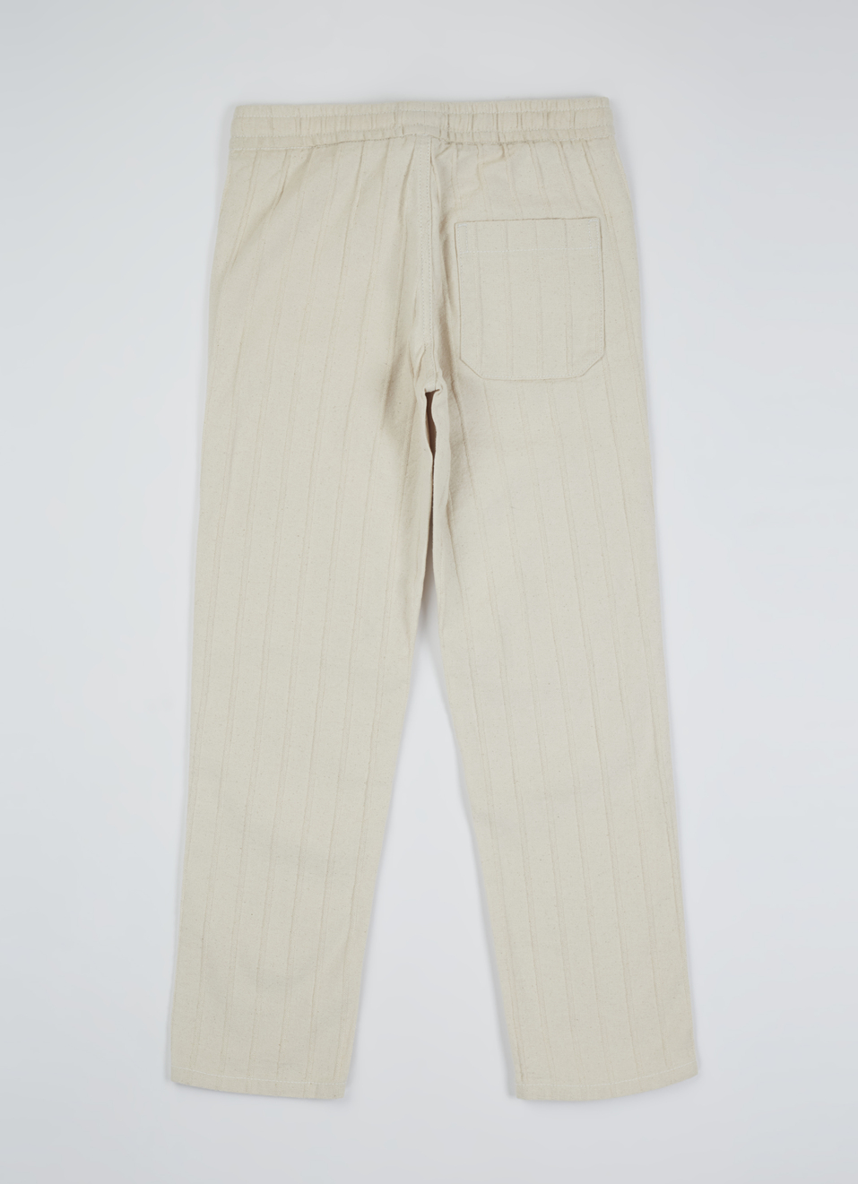 Boys Skater Ecru Mid Rise Straight Leg Jeans, , large image number 1