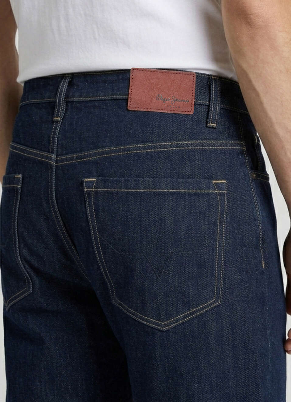 Men Blue Baggy Fit Mid Rise Jeans, , large image number 5