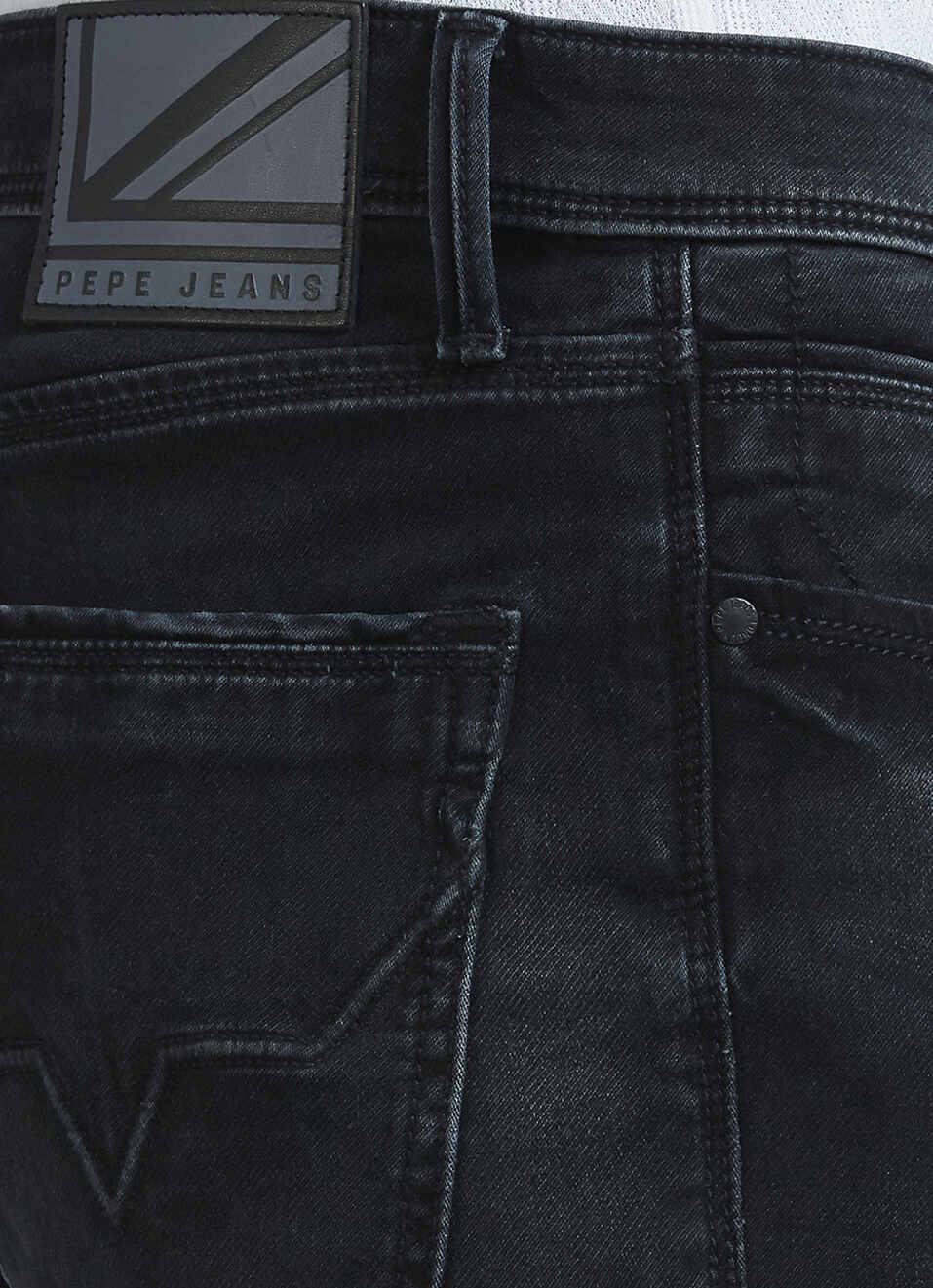 Oliver Black Mid Waist Gymindigo Ankle Jeans, , large image number 4
