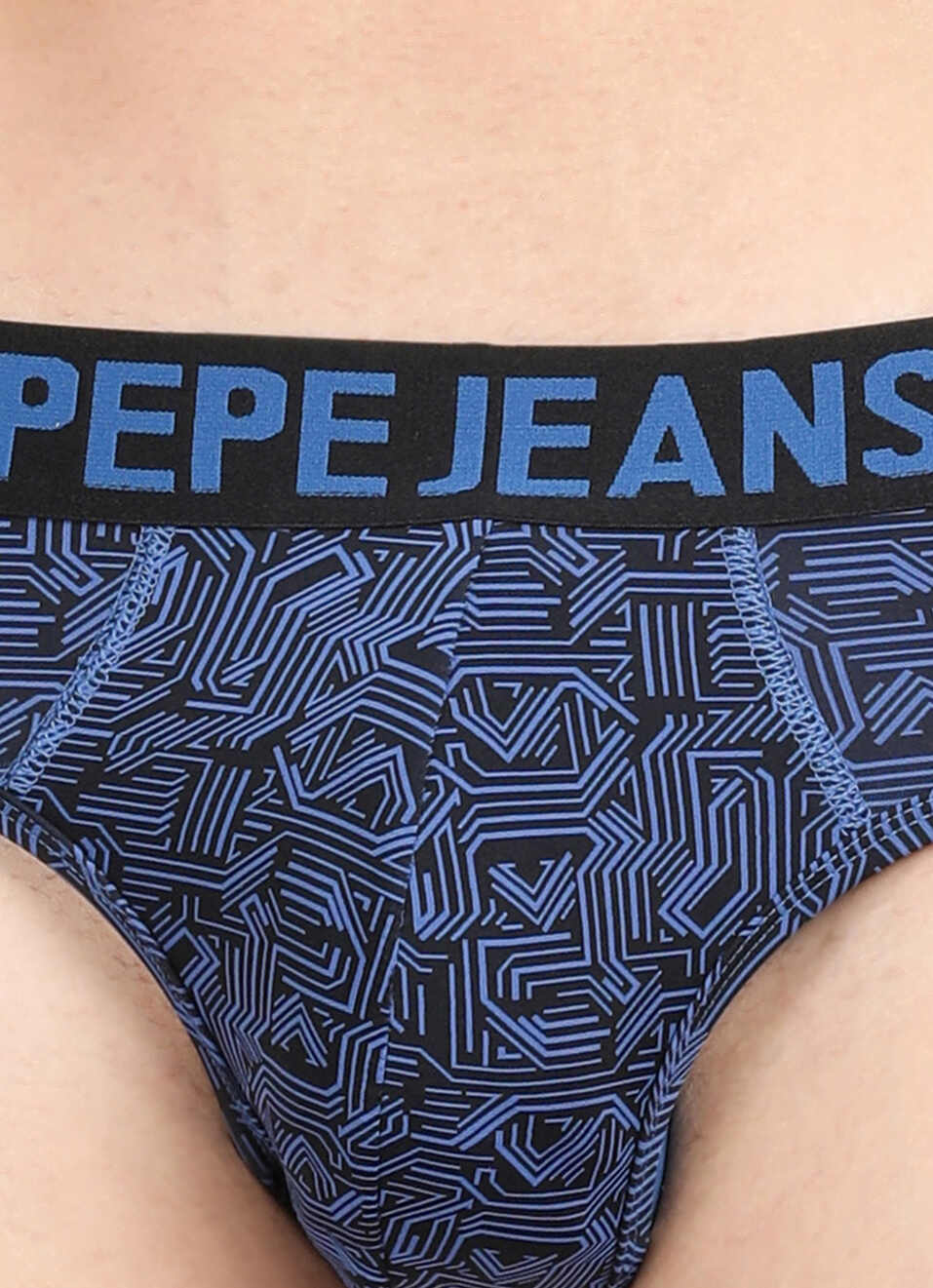 Blue Printed Briefs, , large image number 4