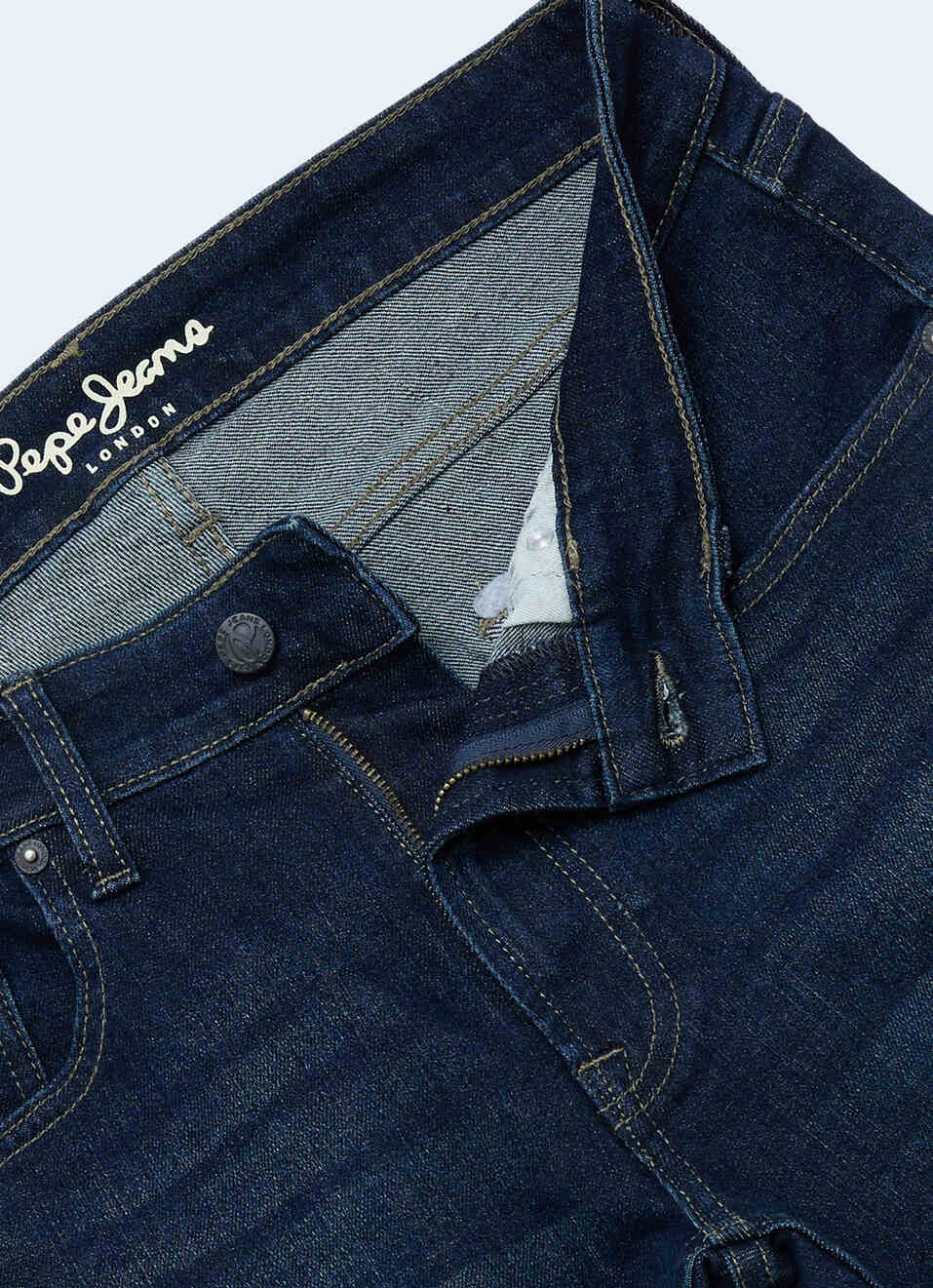 Men Blue Slim Fit Mid Rise Jeans, , large image number 6