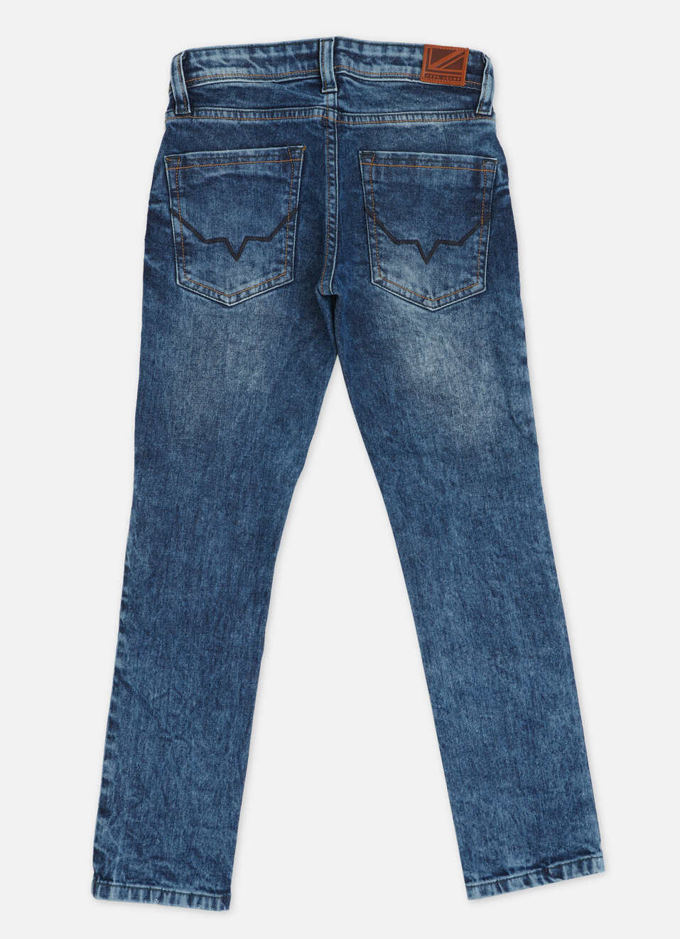 Cashed Mid Waist Slim Fit Denim, , large image number 2