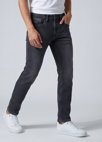 Men Black Slim Fit Stretchable Jeans