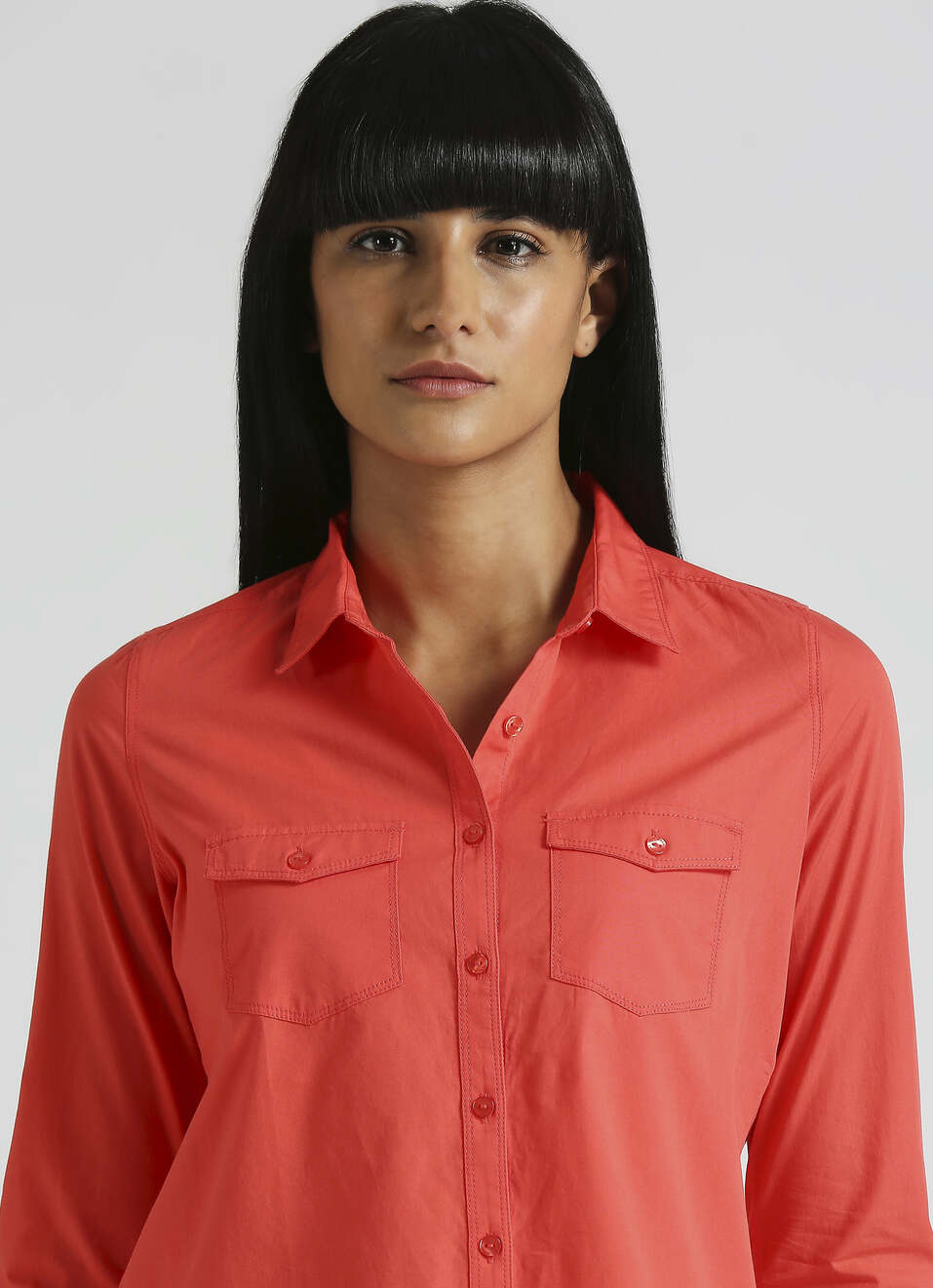 Olive Full Sleeve Shirt, , large image number 4