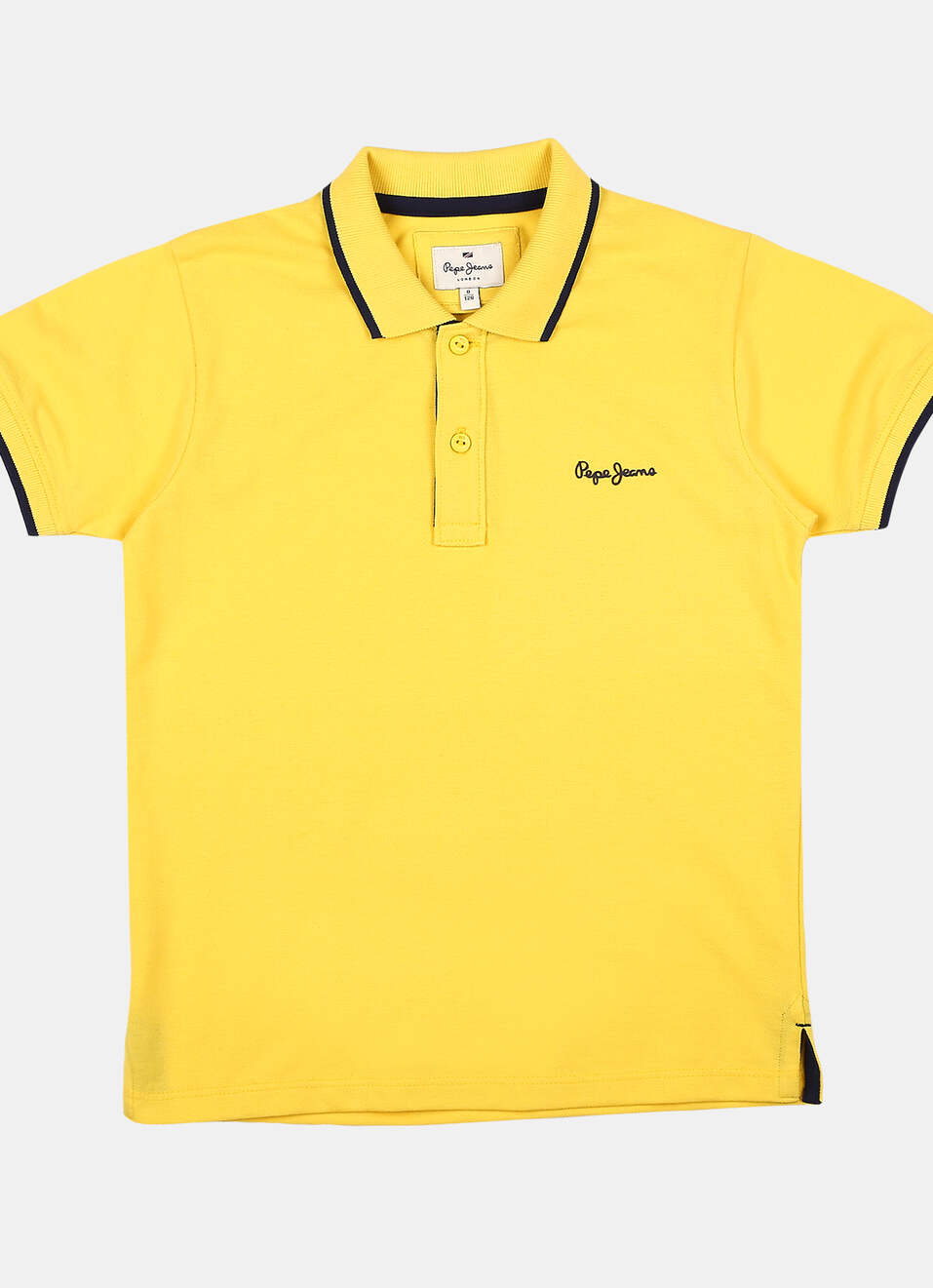Solid Yellow Polo, , large image number 0