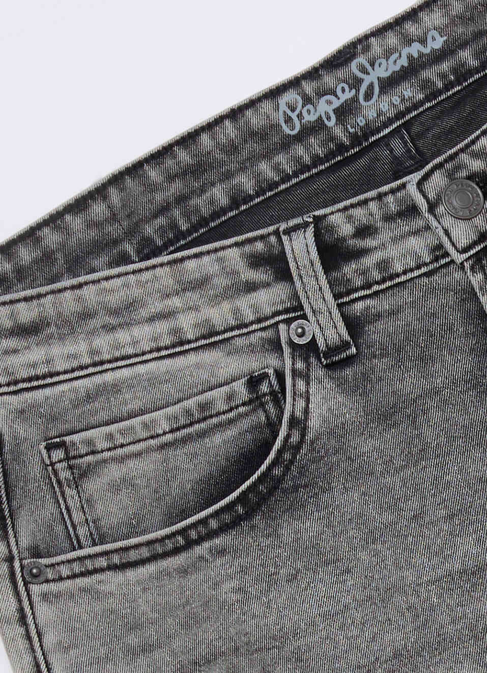 Men Grey Relaxed Fit Mid Rise Stretchable Jeans, , large image number 6