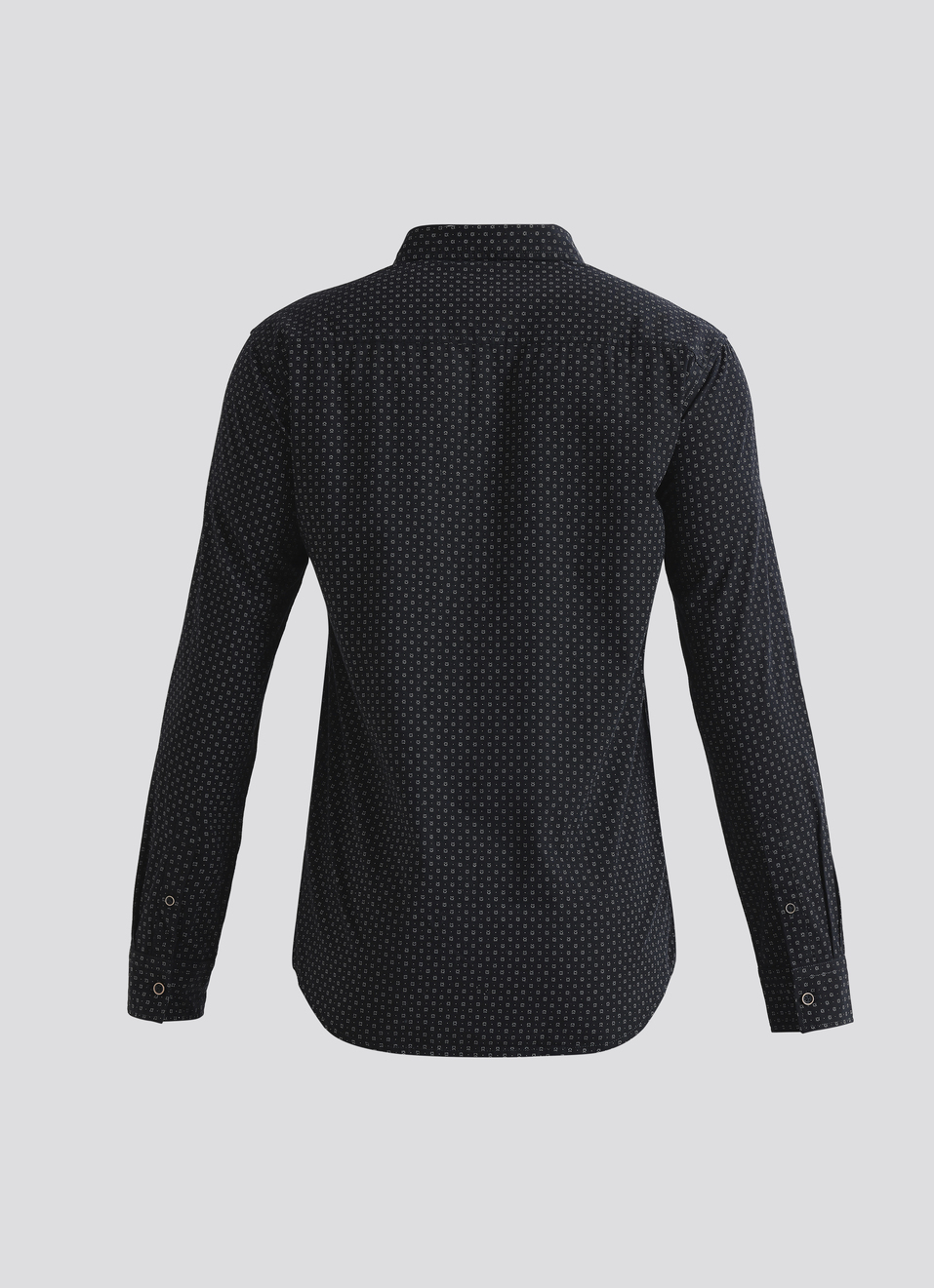 Black Geometric Print Full Sleeve Shirt, , large image number 7