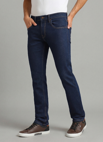 Vapour Raw Mid Rise Slim Fit Jeans