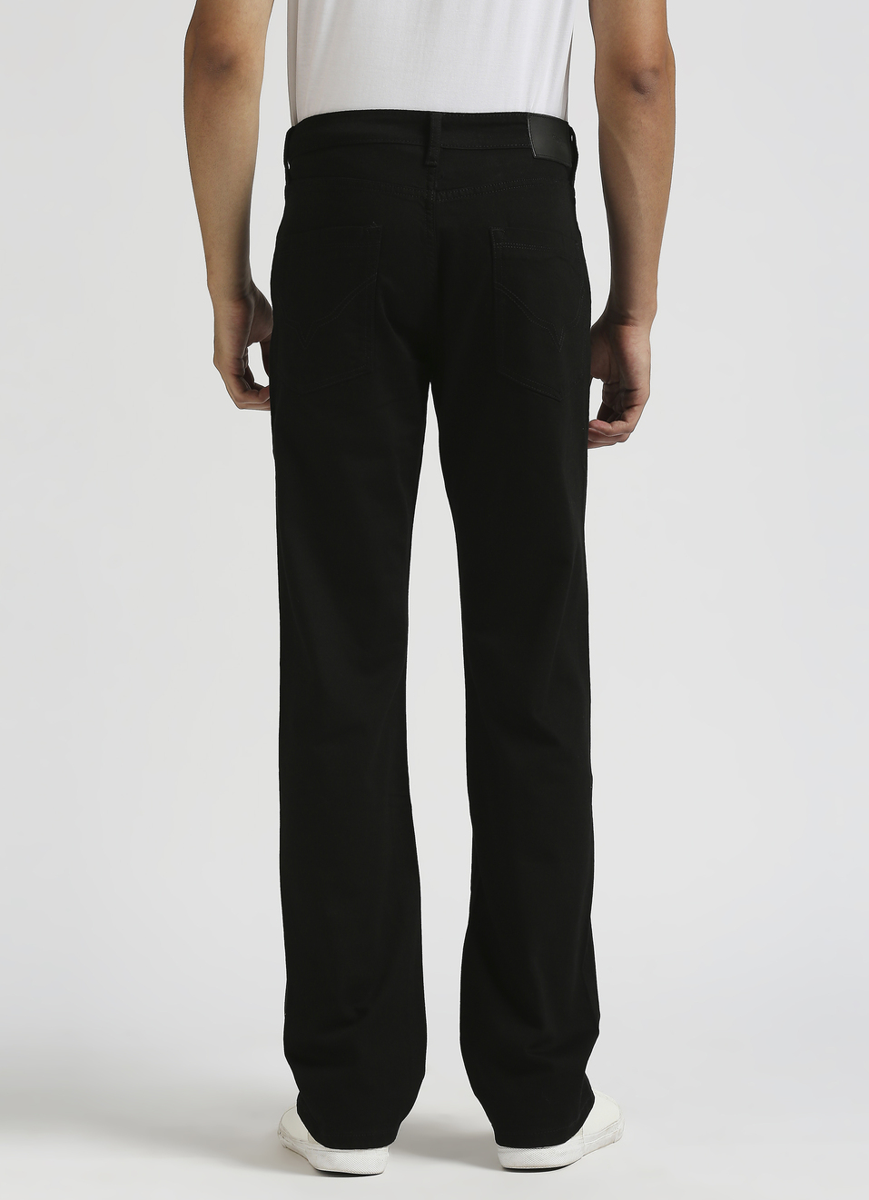 Kingston Blue Mid Rise Straight Fit Jeans, , large image number 1