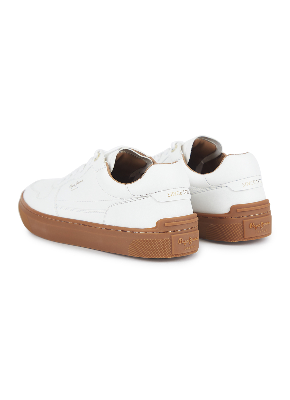 White Retro Anti-skid Cupsole Sneaker, , large image number 3